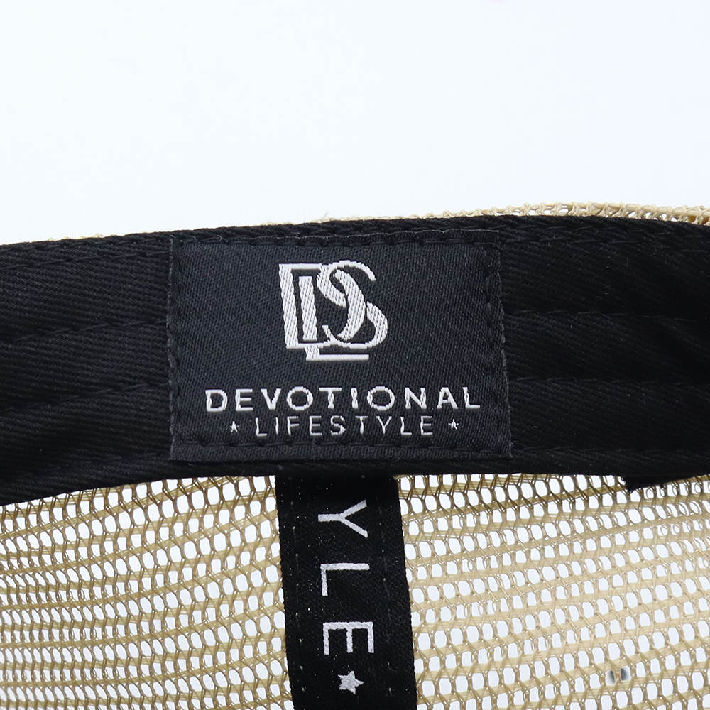 Devotional Lifestyle Carmel Trucker Hat Suede Mesh