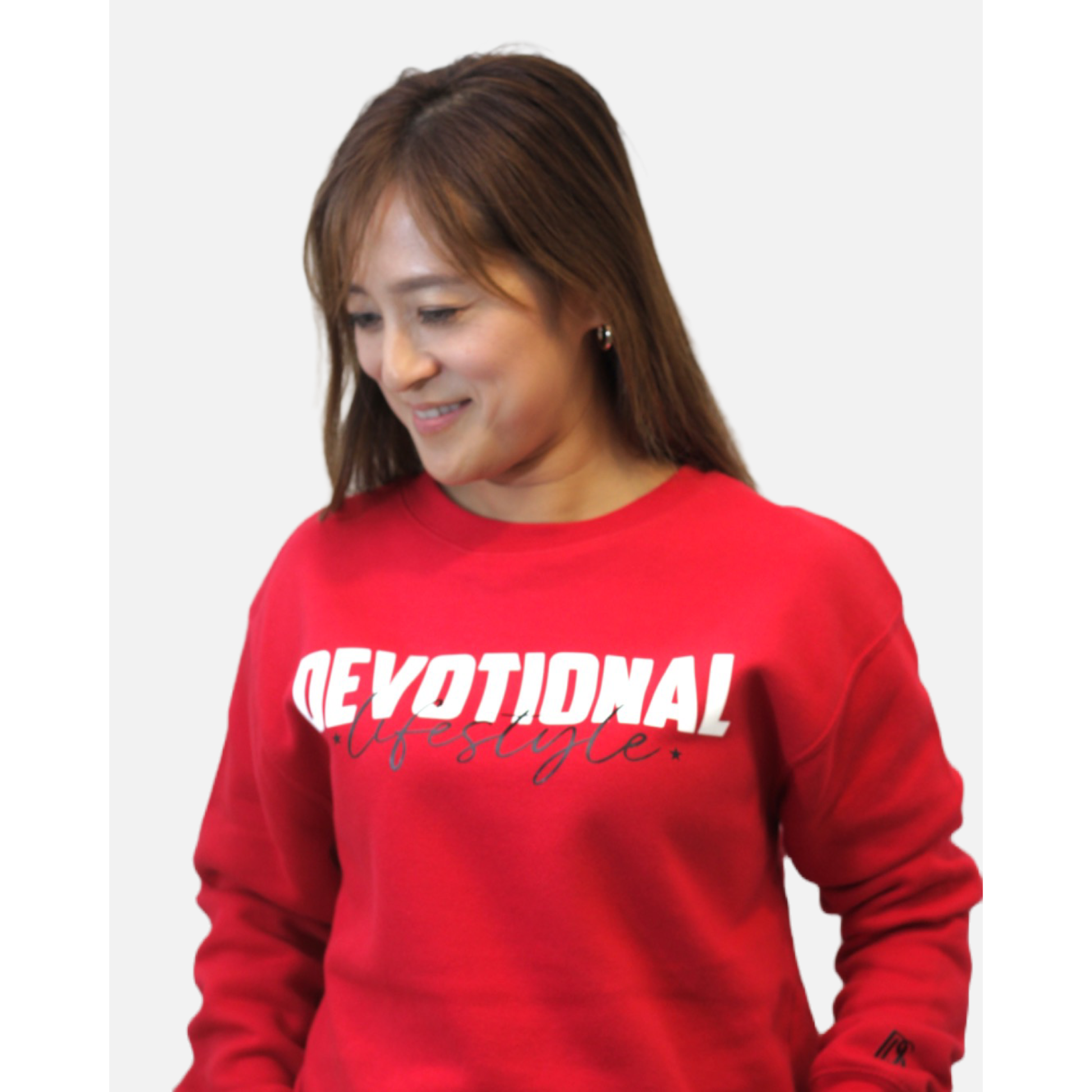 Devotional Lifestyle Red Sweatshirt - Devotionals Lifestyle