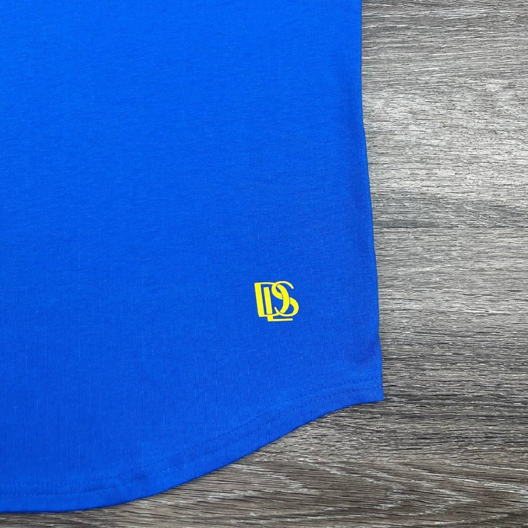 Devotional Lifestyle Royal Blue Curved  Hem T-shirt Devotional Lifestyle